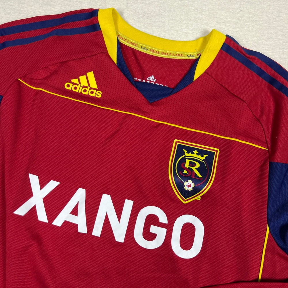 Real Salt Lake 2010 Adidas Formotion Home Jersey‎ Mens L Long Sleeve Authentic